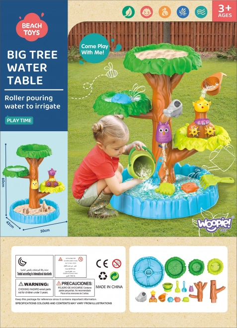 Woopie water tafel 2in1 Vrolijke boom