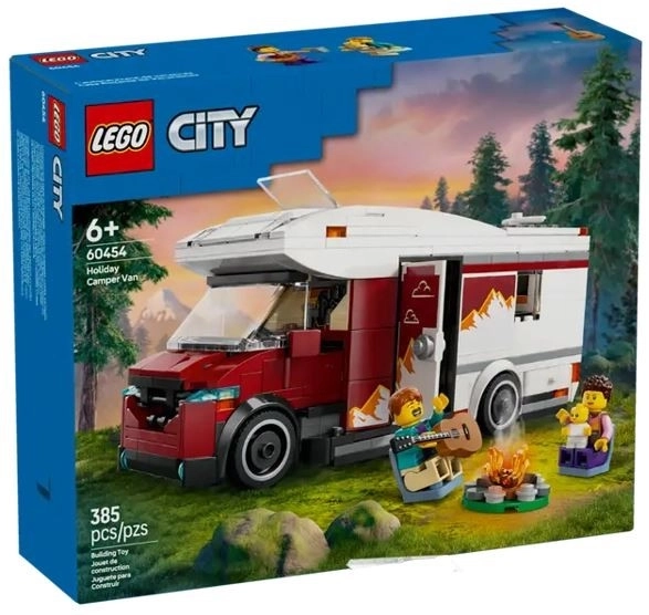 LEGO City 60454 Vakantiecaravan vol avontuur