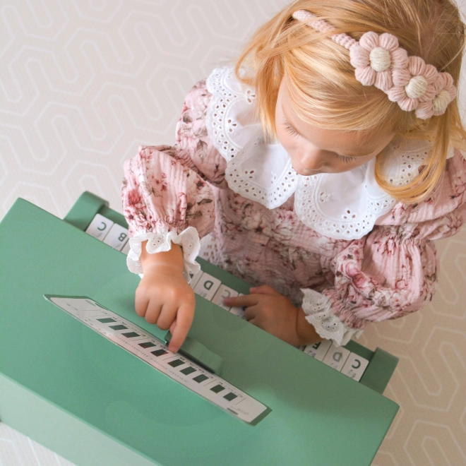 Houten piano Classic World met lesboek