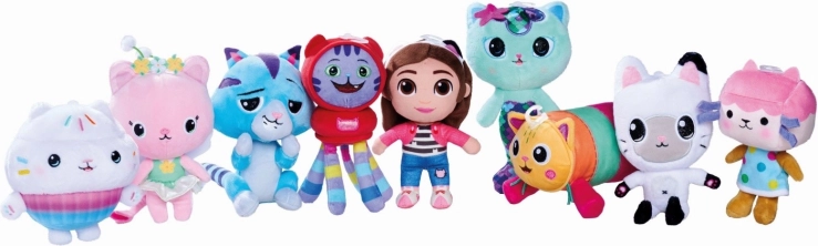 Pluchen speelgoed Gabby's Poppenhuis 18 cm – verschillende soorten