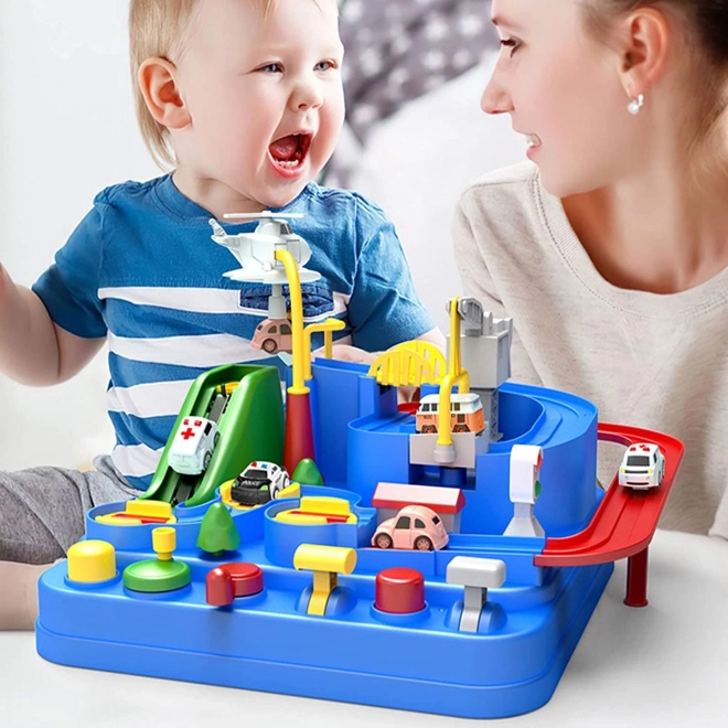 Multifunctionele autohindernisbaan