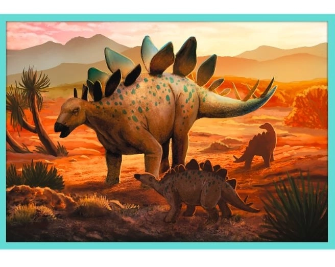 Puzzel Ontmoet de Dinosauriërs