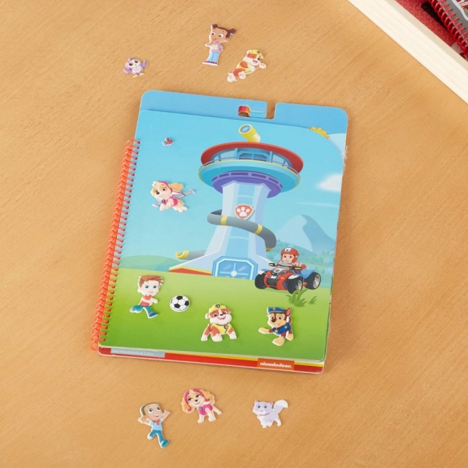PAW Patrol Herbruikbare bolle stickers - Bay of Adventures