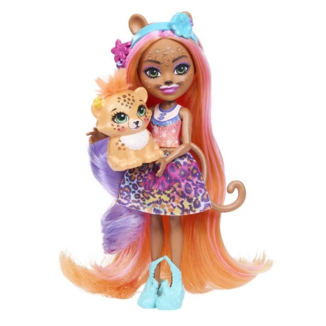 Enchantimals deluxe pop Charisse Cheetah