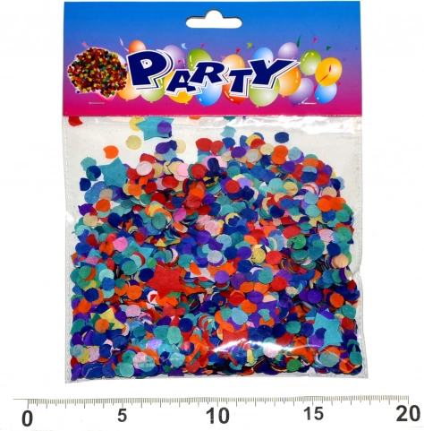 Ronde papieren confetti 40 g