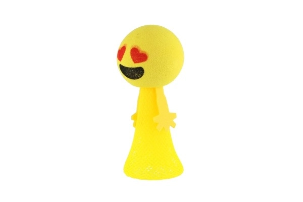 Vrolijke springbal smiley