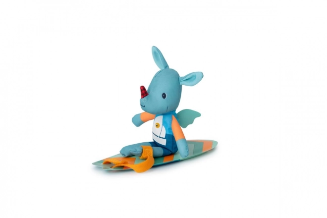 Lilliputiens - surfer draakje Joe - magisch speeltje voor in het water