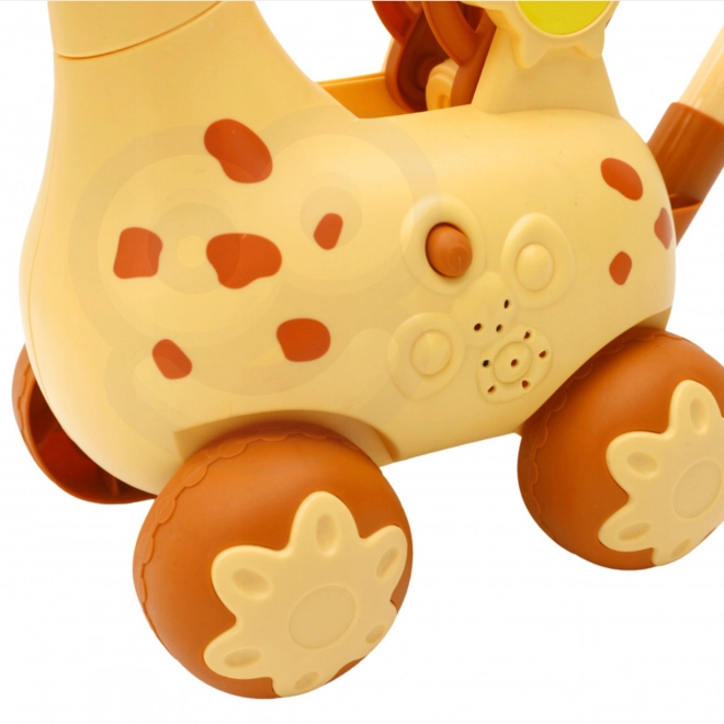 Bewegende giraffe 2-in-1 met bellenblaas voor kinderen
