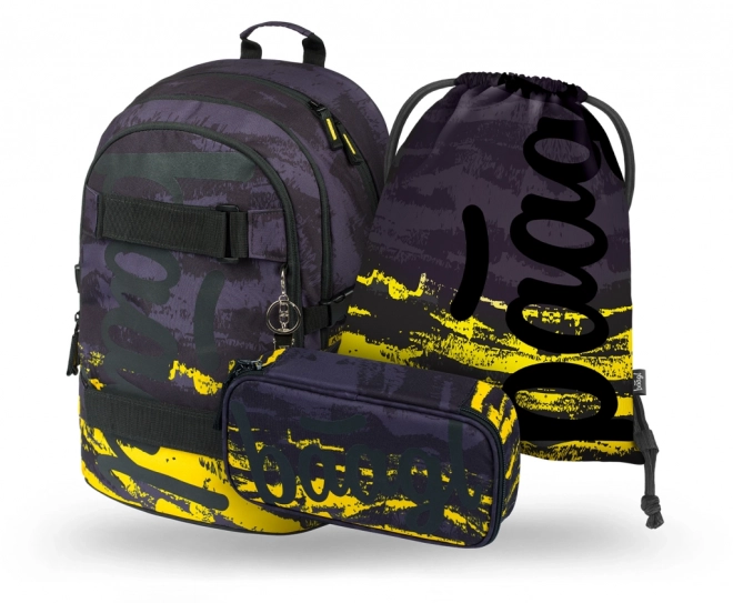 BAAGL 3 SET Skate Duin: rugzak, etui, zak