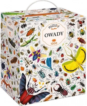 Puzzel PUZZLOVE insecten 1000 stukjes