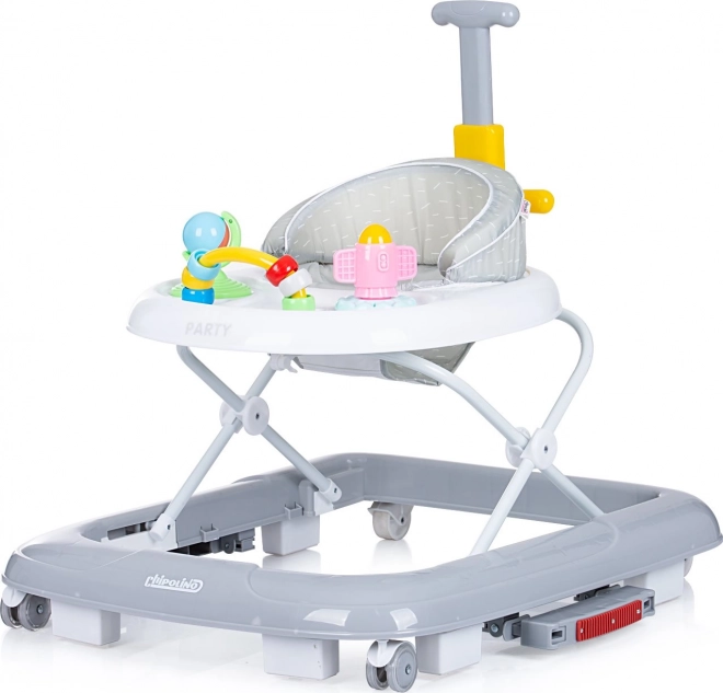Chipolino loopstoeltje Party 4-in-1 – Platinum