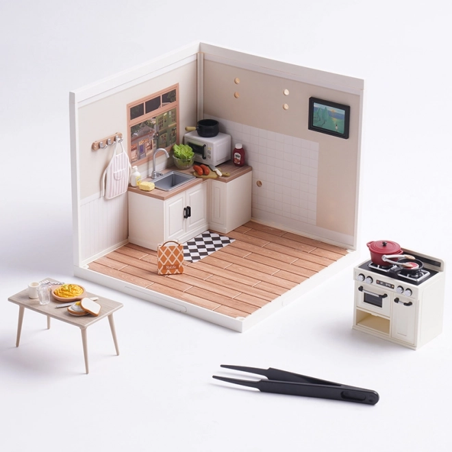 RoboTime miniatuur huisje Keukentje Happy Meals