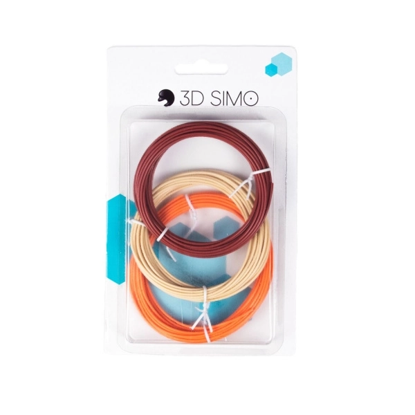 Filament PLA ecologisch voor 3D printen 15m