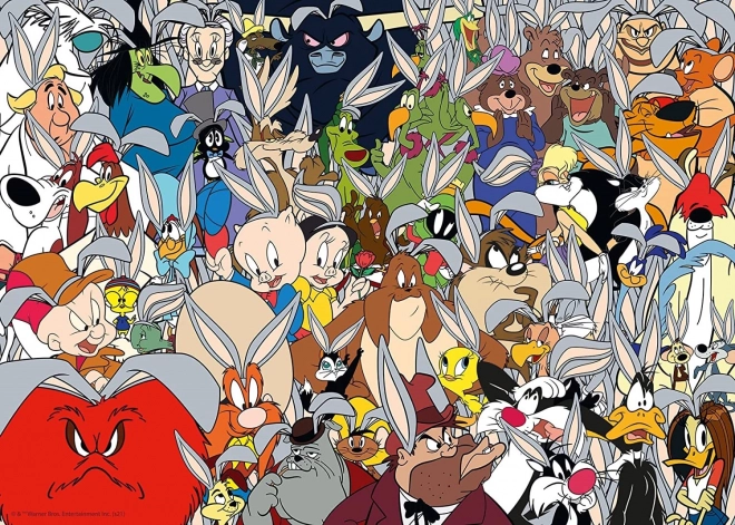 Puzzel LOONEY TUNES Challenge 1000 stukjes Ravensburger