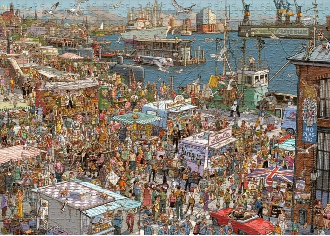 Puzzel Verse vissen 2000 stukjes