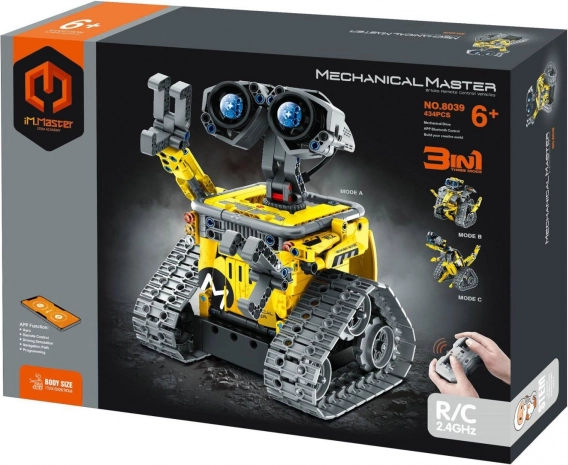 programmeerbare 3-in-1 robot bouwset iM.Master met RC-besturing 2,4 GHz, 434 onderdelen