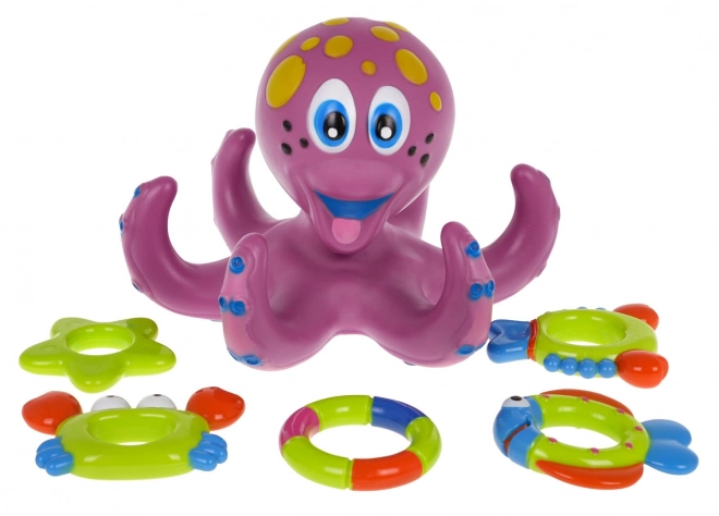 Octopus voor in bad