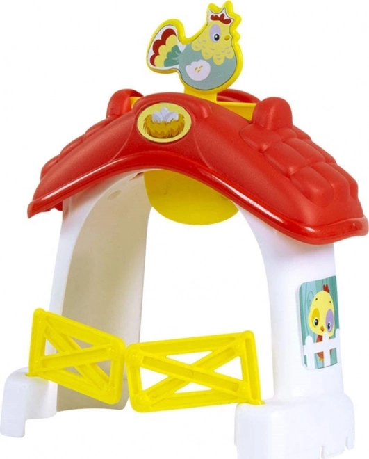 CLEMENTONI BABY Interactieve speelset trein op boerderij met geluiden