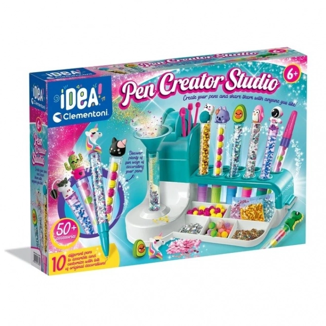 CLEMENTONI IDEA Creatieve set Laboratorium voor het maken van pennen