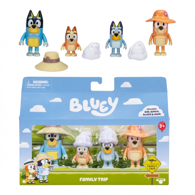 Figuren Bluey Familievakantie
