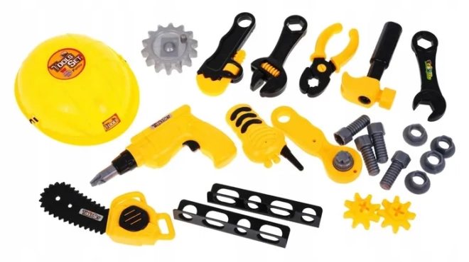 DIY werkplaats voor kinderen met gereedschap 23 elementen