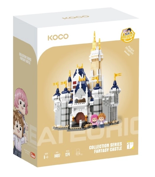 Bouwset KOCO Magisch kasteel plastic model