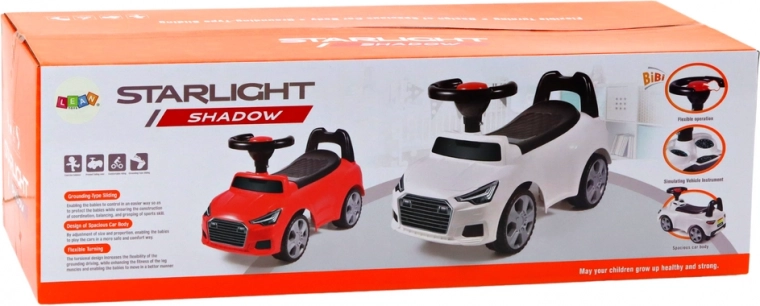 Interactief stuur met claxon en opbergvak