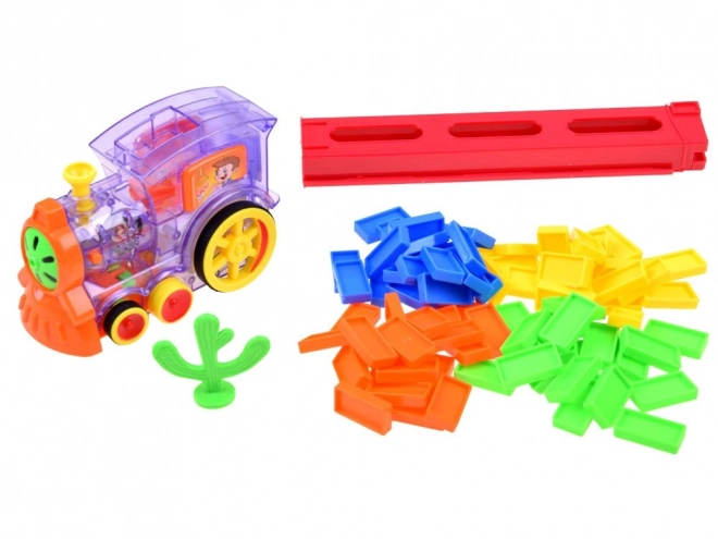 Domino locomotief bouwpakket