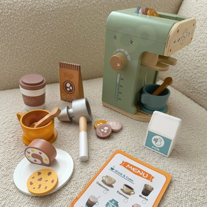 Woopie Green Houten Koffiehuis