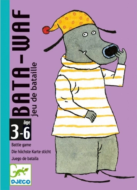DJECO Kaartspel voor kinderen Bata-Waf