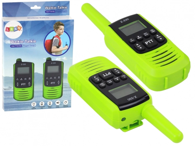 Walkietalkies Green Range 3km Gadget voor communicatie