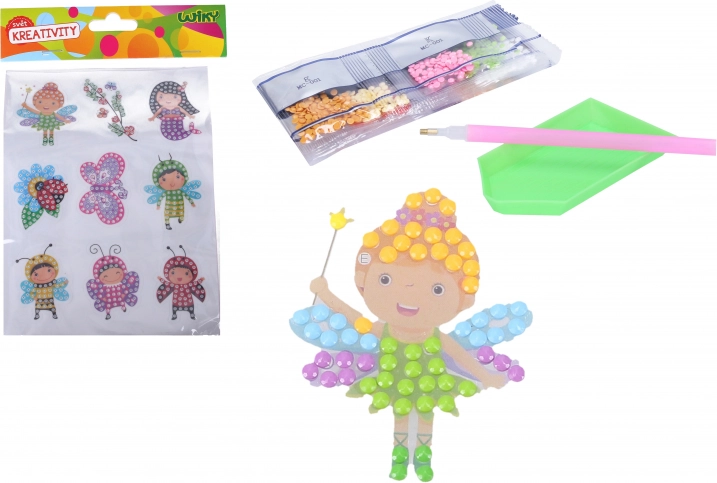 Creatieve set diamanten stickers – feeën mix