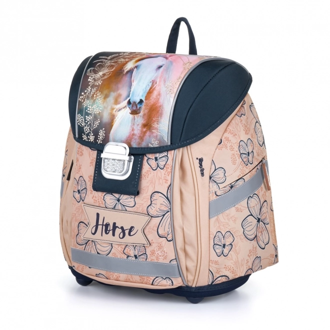 Schoolrugzak PREMIUM LIGHT romantisch paard