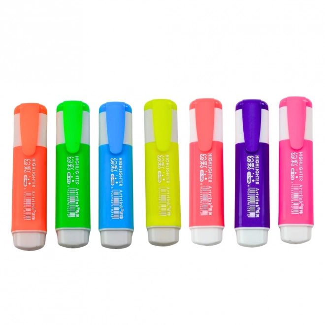 Set van 7 neonmarkers