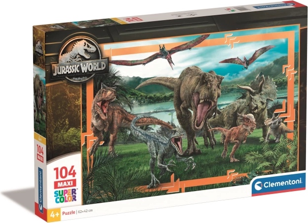 Maxi puzzel 104 stukjes Jurassic World