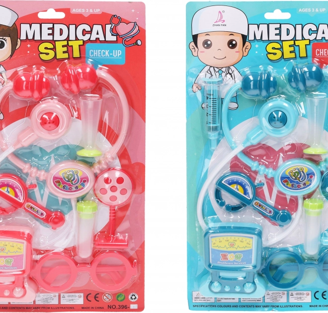 Kinderdokterset – roze of blauw