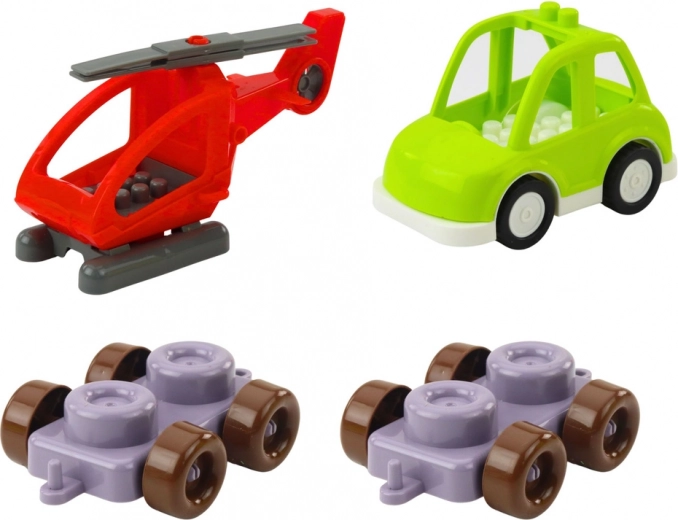 Creatief bouwen met voertuigen