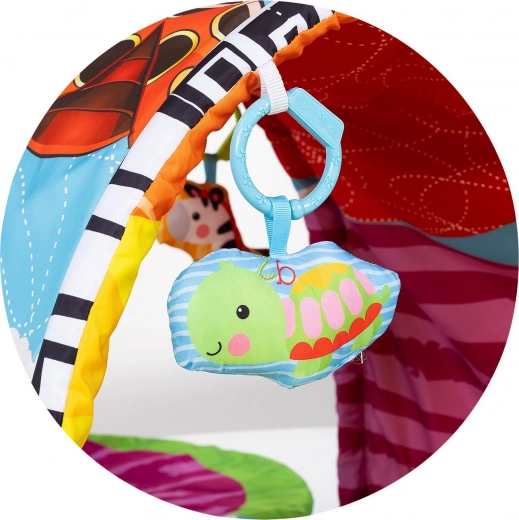 Hangspeeltjes en clips binnen handbereik