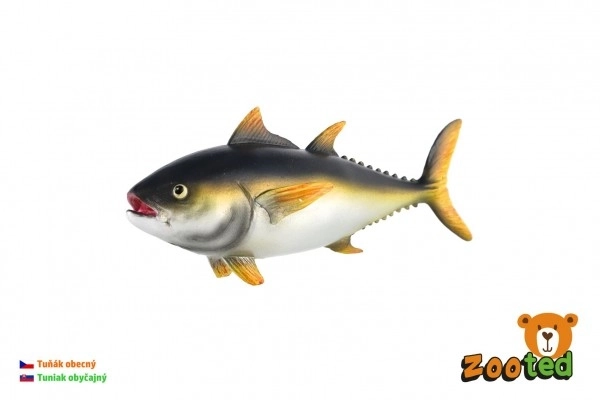 Tonijn gewone zooted plastic 12cm in zak
