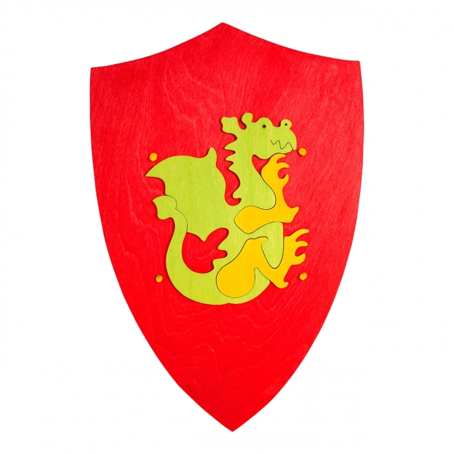 Fauna Houten Schild met Draak