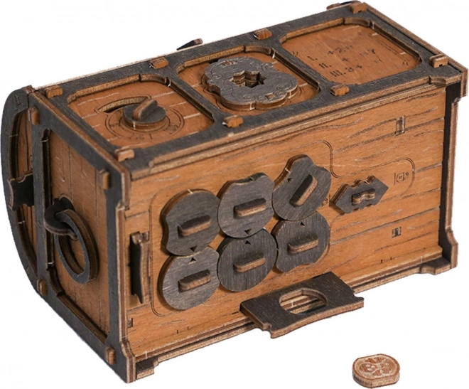 Escape Room Schatkist houten 3D-puzzel