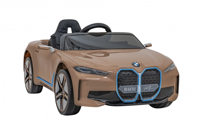 Kinderauto op batterij BMW i4 – Gouden