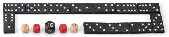 Spelset in houten doosje