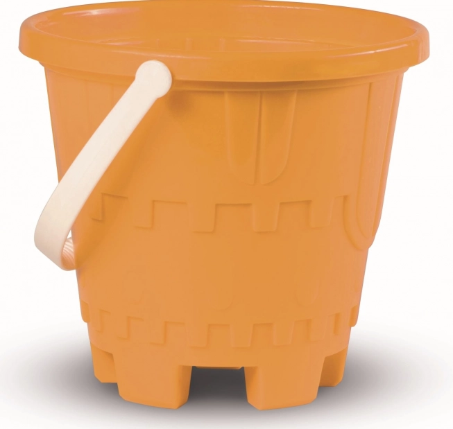 androni emmer voor zand kasteel 17 cm oranje