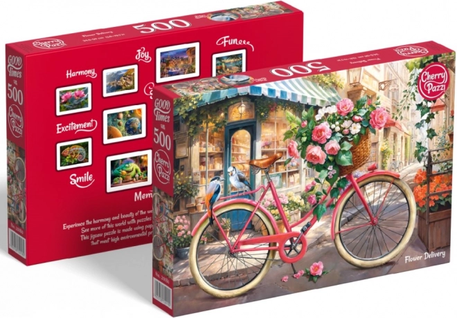 Puzzel Bloemenbezorging 500 stukjes