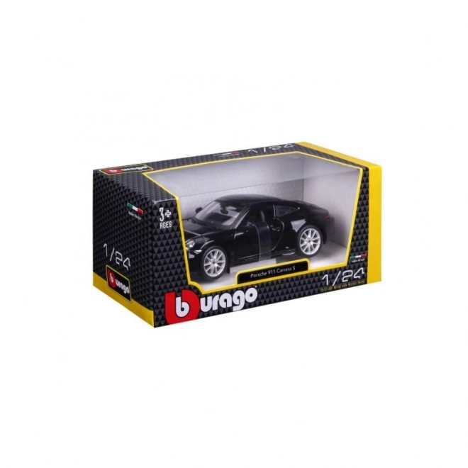 Modelauto Porsche 911 Carrera S zwart