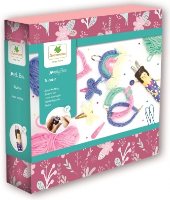 Creatieve set met breipop Lovely Box