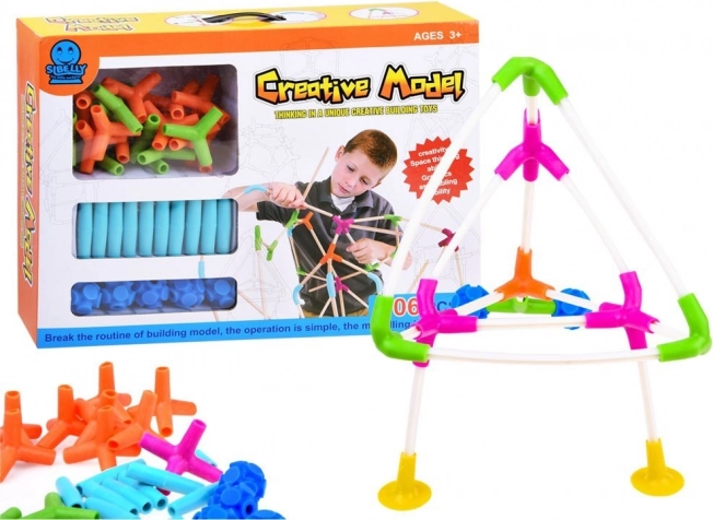 Creatieve bouwset 4M Sticks voor kinderen