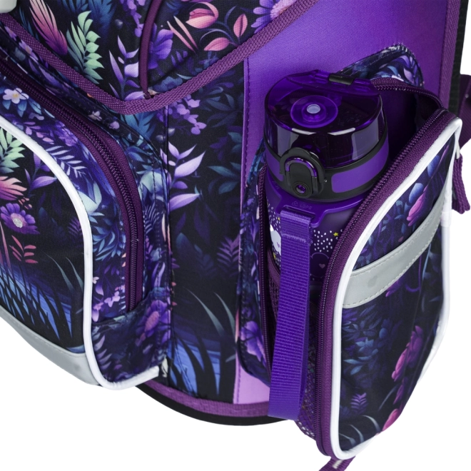 BAAGL 3 SET Ergo Jungle Panda: schooltas, etui, zakje