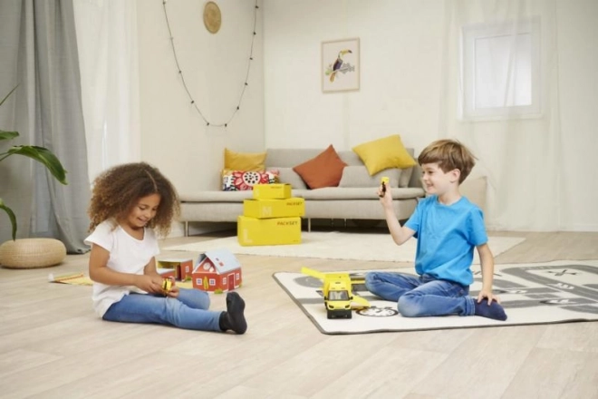 Set met voertuig DHL 25 cm City